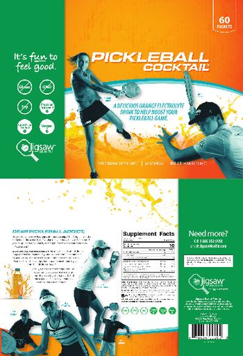 Jigsaw Health Pickleball Cocktail - nutritional supplement