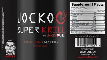 Jocko Fuel Jocko Super Krill - supplement
