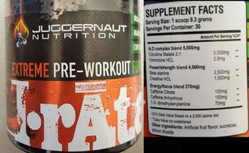 Juggernaut Nutrition I-rate - supplement
