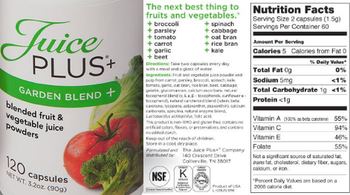 Juice PLUS+ Garden Blend + - supplement