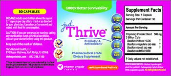 Just Thrive Just Thrive - supplement