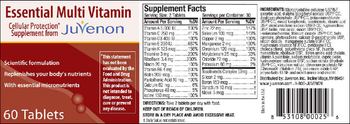 Juvenon Essential Multi Vitamin - supplement