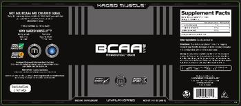 Kaged Muscle BCAA 2:1:1 Unflavored - supplement