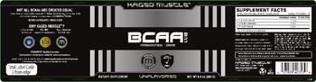 Kaged Muscle BCAA 2:1:1 Unflavored - supplement