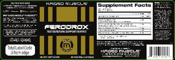 Kaged Muscle Ferodrox Testosterone Support Matrix - supplement