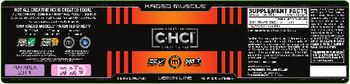 Kaged Muscle Patented C-HCl Creatine HCl Lemon Lime - supplement