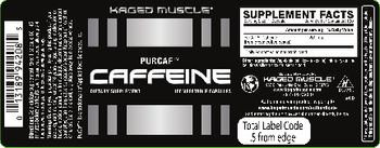 Kaged Muscle PurCaf Caffeine - supplement