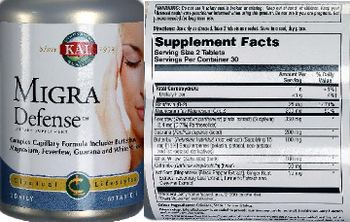 KAL MigraDefense - supplement
