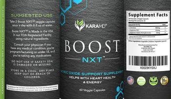 KaraMD Boost NXT - nitric oxide support supplement