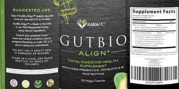 KaraMD GutBio Align - total digestive health supplement