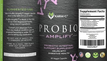 KaraMD Probio Amplify - probiotic intestinal support supplement