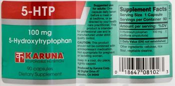Karuna 5-HTP 100 mg - supplement