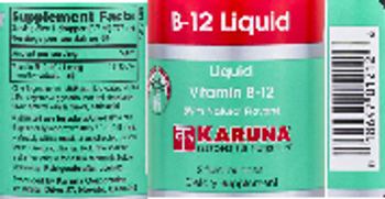 Karuna B-12 Liquid - supplement