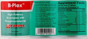 Karuna B-Plex - supplement