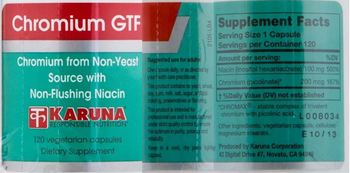 Karuna Chromium GTF - supplement
