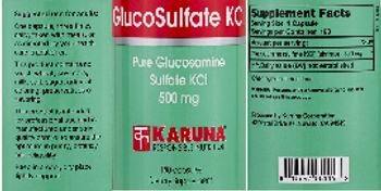 Karuna GlucoSulfate KCl - supplement