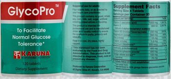 Karuna GlycoPro - supplement