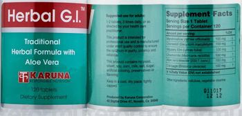Karuna Herbal G.I. - supplement