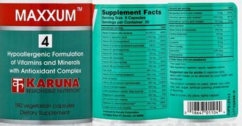 Karuna Maxxum 4 - supplement