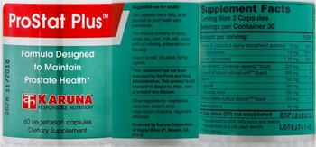 Karuna ProStat Plus - supplement