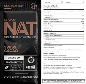 KETO//OS NAT Swiss Cacao - supplement