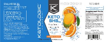 KetoLogic Keto BHB Orange-Mango - supplement