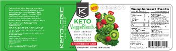 KetoLogic Keto VeggieBlends Strawberry Kiwi - supplement
