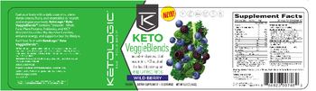 KetoLogic Keto VeggieBlends Wild Berry - supplement