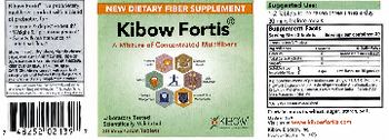 Kibow Kibow Fortis - new fiber supplement