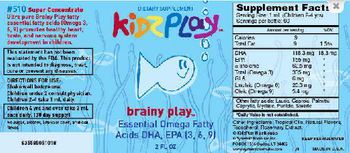 KidzPlay Brainy Play - supplement