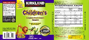 Kirkland Signature Children's Complete Multivitamin Gummies - supplement