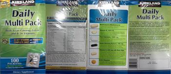 Kirkland Signature Daily Multi Pack - supplement
