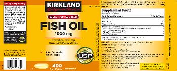 Kirkland Signature Fish Oil 1000 mg - supplement