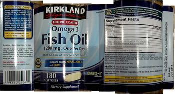 Kirkland Signature Omega 3 Fish Oil - 
