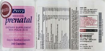Kirkman Perry Medical Prenatal - supplement