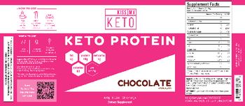 Kiss My Keto Keto Protein Chocolate - supplement