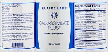 Klaire Labs Cal-Assimilate Plus - supplement