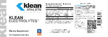 Klean Athlete Klean Electrolytes - supplement