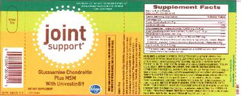 Kroger Joint Support Glucosamine Chondroitin Plus MSM with Univestin - supplement