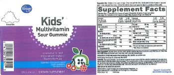 Kroger Kids' Multivitamin Sour Gummie - supplement