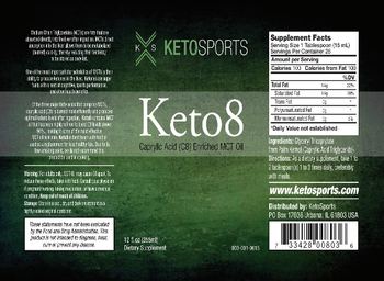 KS KetoSports Keto8 - supplement