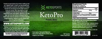 KS KetoSports KetoPro - supplement