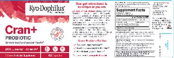 Kyo-Dophilus Cran+ Probiotic - 3 strain probiotic supplement