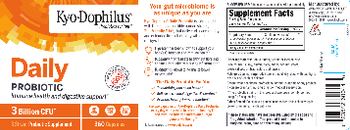 Kyo-Dophilus Daily Probiotic - 3 strain probiotic supplement
