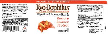 Kyo-Dophilus Kyo-Dophilus - probiotic supplement