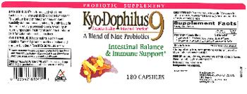 Kyo-Dophilus Kyo-Dophilus 9 - probiotic supplement