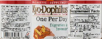 Kyo-Dophilus Kyo-Dophilus One Per Day - probiotic supplement