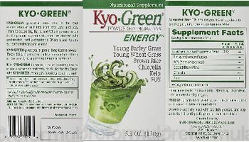 Kyo-Green Kyo-Green Powdered Drink Mix - nutritional supplement