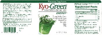 Kyo-Green Kyo-Green Powdered Drink Mix - nutritional supplement