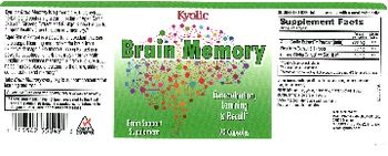 Kyolic Kyolic Brain Memory - brain support supplement